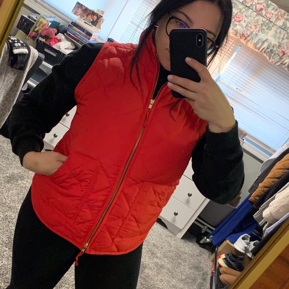 J crew vest!